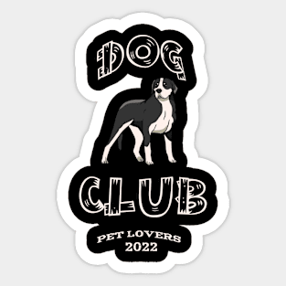 Dog club Sticker